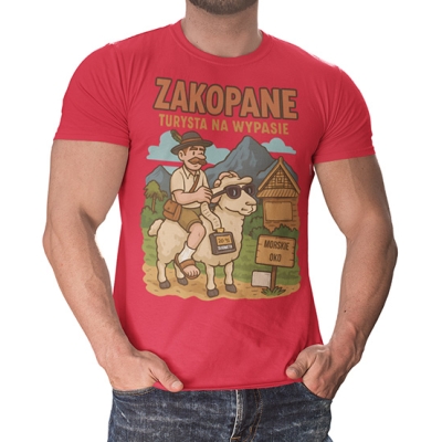 KOSZULKA  WAKACYJNA Zakopane na Wypasie